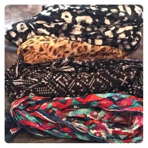 Scarves! Total of four.
